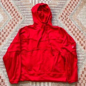 ALO Yoga Women's Dimension Hoodie in Red Size Medium